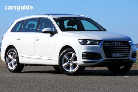 White 2016 Audi Q7 Wagon 3.0 TDI Quattro (160KW)