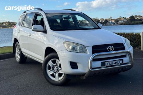 White 2011 Toyota RAV4 Wagon CV