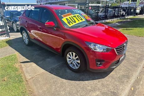 Red 2016 Mazda CX-5 Wagon Maxx Sport (4X4)
