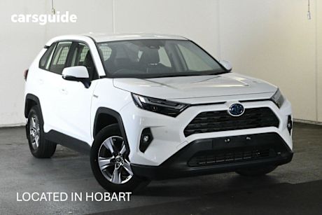 White 2022 Toyota RAV4 Wagon GX (2WD) Hybrid