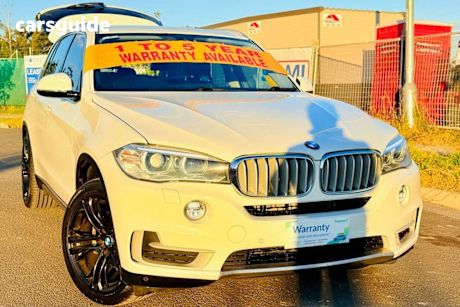 White 2014 BMW X5 Wagon Sdrive 25D