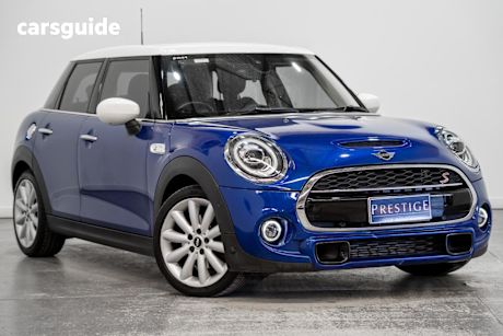 Blue 2019 Mini Cooper Hatchback S 5D Hatch