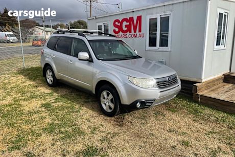 Silver 2008 Subaru Forester Wagon Forester XS Premium 2008