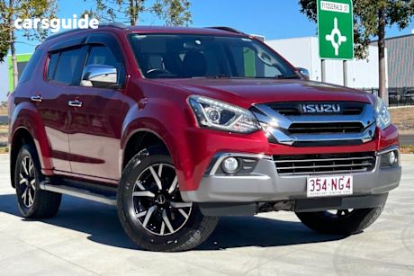 Red 2019 Isuzu MU-X Wagon LS-T (4X4)