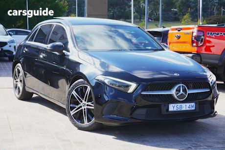 Black 2018 Mercedes-Benz A200 Hatchback