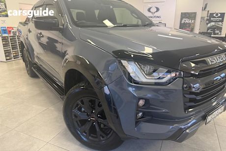 Grey 2023 Isuzu D-MAX Crew Cab Utility X-Terrain (4X4)