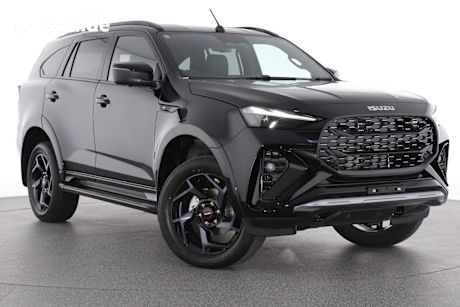 Black 2025 Isuzu MU-X Wagon X-Terrain (4X4)