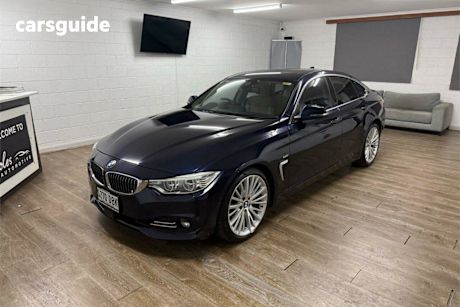 Blue 2016 BMW 430I Coupe Gran Coupe Luxury Line