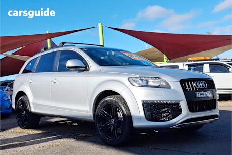 Silver 2015 Audi Q7 Wagon 3.0 TDI Quattro