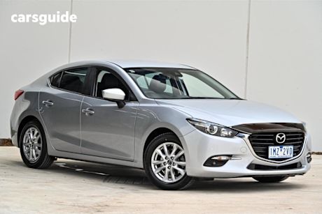 Silver 2018 Mazda 3 Sedan Touring
