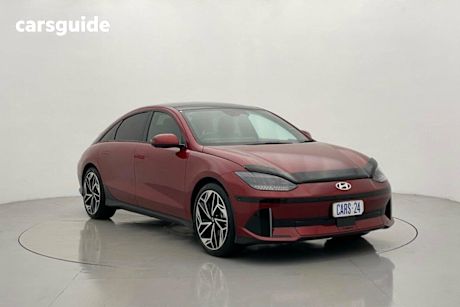 Red 2023 Hyundai Ioniq 6 Sedan Techniq AWD