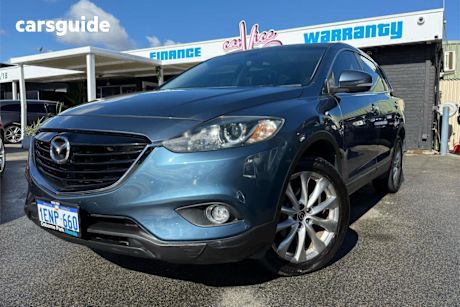 Blue 2013 Mazda CX-9 Wagon Luxury