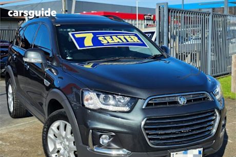 Grey 2017 Holden Captiva Wagon Active 7 Seater