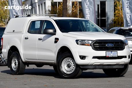White 2021 Ford Ranger Double Cab Pick Up XL 2.2 HI-Rider (4X2)
