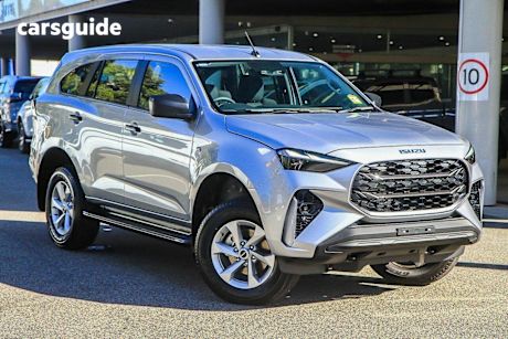 Silver 2025 Isuzu MU-X Wagon LS-M (4X4)