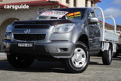 Grey 2016 Holden Colorado Cab Chassis LS (4X2)