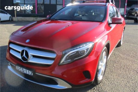 Red 2015 Mercedes-Benz GLA200 Wagon CDI