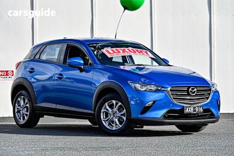 Blue 2018 Mazda CX-3 Wagon Maxx Sport (fwd)