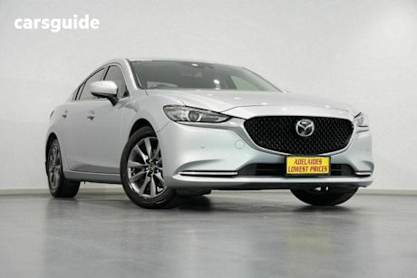 Silver 2019 Mazda 6 Sedan Touring