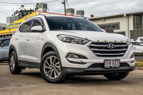 White 2018 Hyundai Tucson Wagon Active (fwd)