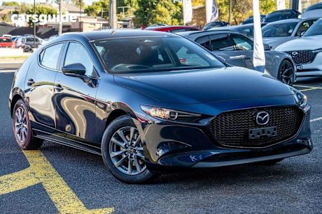 Blue 2025 Mazda 3 Hatchback G20 Pure