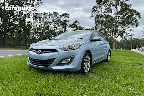 Blue 2012 Hyundai I30 Hatchback Active