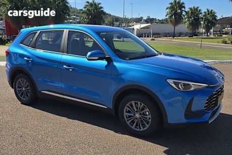 Blue 2025 MG ZS Wagon Excite