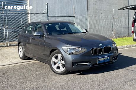 Grey 2013 BMW 1 Hatch 16I