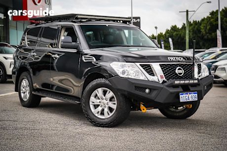 Black 2015 Nissan Patrol Wagon TI (4X4)