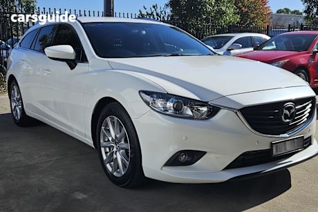 White 2013 Mazda 6 Wagon Touring