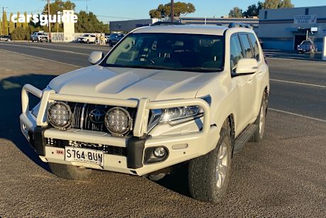White 2018 Toyota Landcruiser Prado Wagon GXL (4X4)