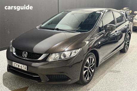 Brown 2014 Honda Civic Sedan VTI-S