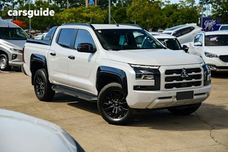 White 2024 Mitsubishi Triton Double Cab Pick Up GSR (4X4)