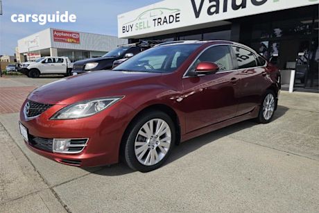 Red 2008 Mazda 6 Hatchback Classic