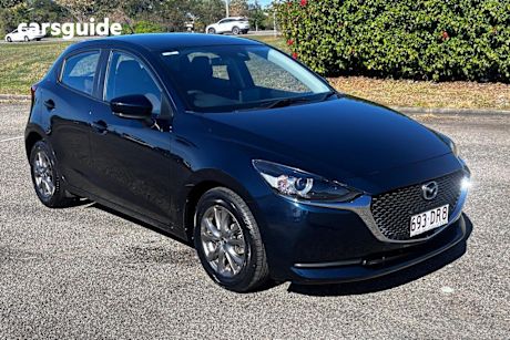 Blue 2020 Mazda 2 Hatchback G15 Pure
