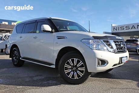 White 2018 Nissan Patrol Wagon TI (4X4)