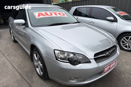 Silver 2005 Subaru Liberty Wagon 2.5I