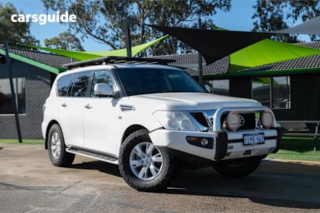 White 2017 Nissan Patrol Wagon TI-L (4X4)