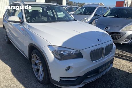 White 2015 BMW X1 Wagon Sdrive 18D