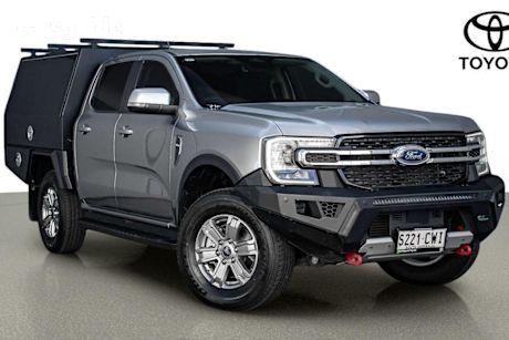 Silver 2023 Ford Ranger Double Cab Pick Up XLT 3.0 (4X4)