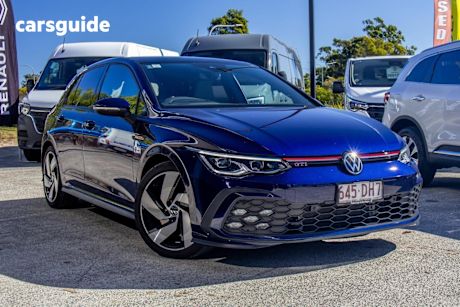 Blue 2021 Volkswagen Golf Hatchback GTI