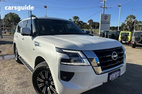 White 2022 Nissan Patrol Wagon TI (4X4)