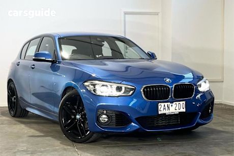 Blue 2018 BMW 118I Hatchback M Sport