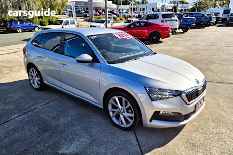 Silver 2022 Skoda Scala Hatchback 110 TSI Ambition