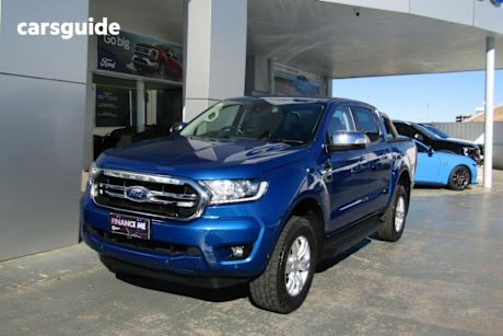 Blue 2019 Ford Ranger Double Cab Pick Up XLT 2.0 (4X4)