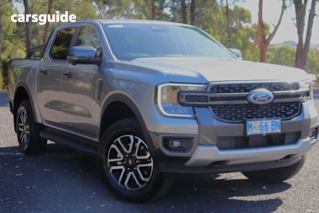 Silver 2024 Ford Ranger Double Cab Pick Up Sport 2.0 (4X4)