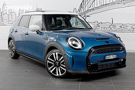 Blue 2021 Mini Cooper Hatchback S Mini Yours 5D Hatch