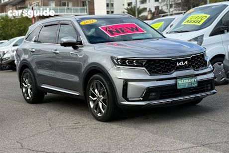 Grey 2021 Kia Sorento Wagon GT-Line 7 Seat