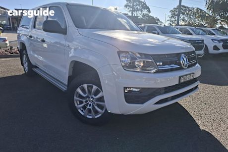 White 2019 Volkswagen Amarok Dual Cab Utility V6 TDI 550 Core