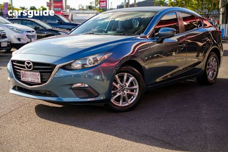 Blue 2014 Mazda 3 Sedan Touring